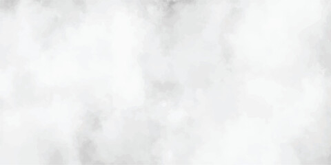 Cloudy sky with heavy clouds in a bad weather. White sky background. Luxury concrete wall white color for background. Old grunge textures with scratches. Vignette texture in black and white 