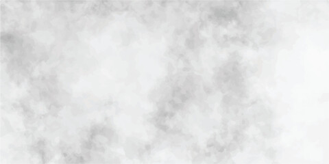 Cloudy sky with heavy clouds in a bad weather. White sky background. Luxury concrete wall white color for background. Old grunge textures with scratches. Vignette texture in black and white 