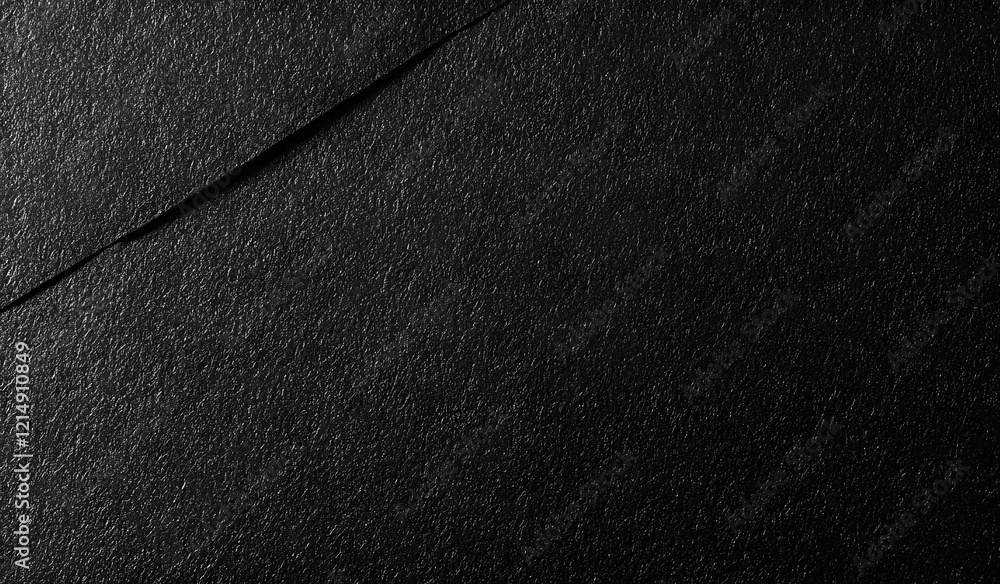 Poster black paper texture with minimalist design and luxury backdrop rich material with clean sheet struct