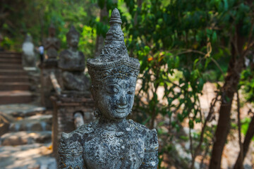 Guardian spirit statue