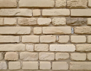 Obraz premium Outdoor aged appearance of sunbleached bricks rustic setting texture focus natural light unique design concept