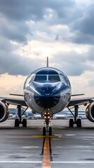Naklejka premium Airbus A319-111 passenger plane