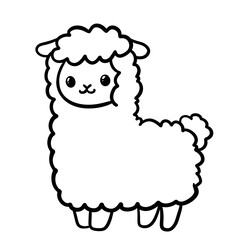 Cute Alpaca