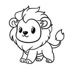 Cute lion