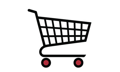 Shopping cart with shopping trolley for super shop and supershop add to cart trolley with wheel and light weight cart for shop assistance
