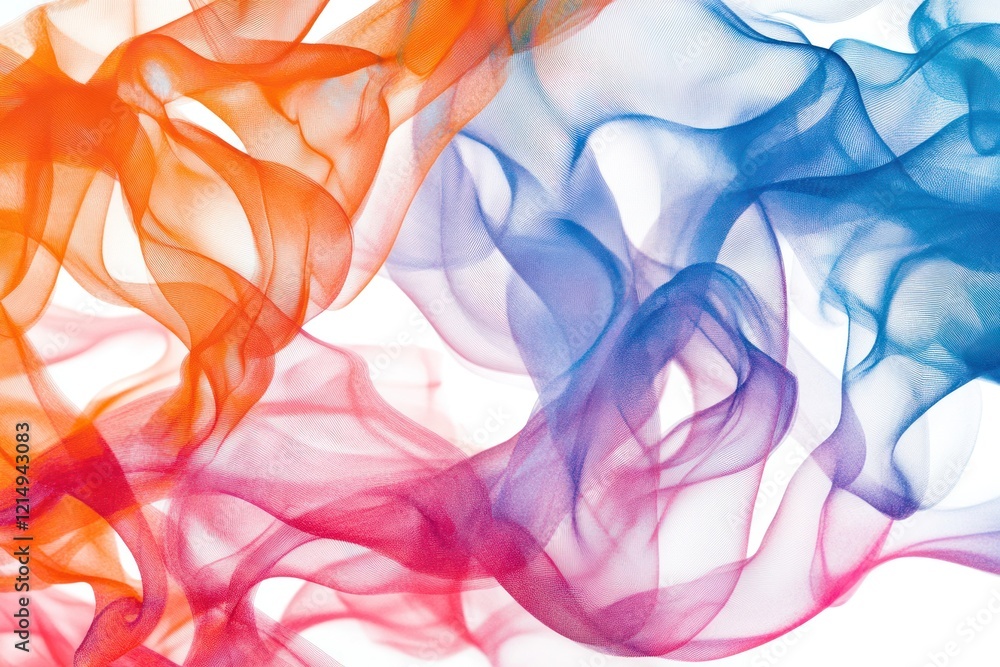 Poster vibrant swirls of gradient colors blending seamlessly to create a dynamic and energetic abstract bac