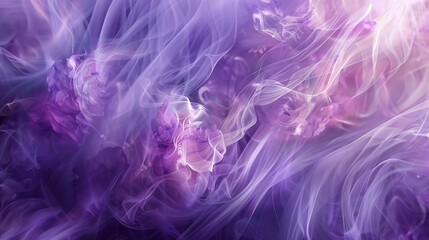 Obraz premium Abstract Purple and White Swirls Background