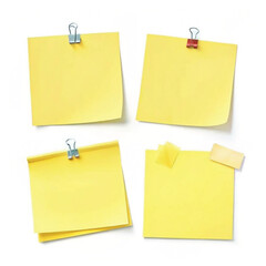 A yellow post it note is attached to a post it notes
