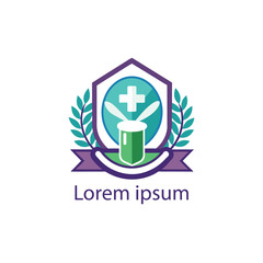Modern Pharmacy Logo for Medical and Healthcare Branding