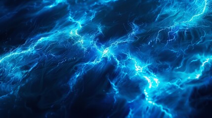 Abstract Blue Energy Background