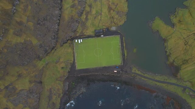 Football at the Edge of the Abyss: Eidi, Faroe Islands and Its Unique Location