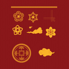 Chinese ornament lunar new year