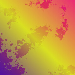 Gradient colored background with grunge texture. Vector background