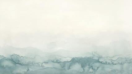 Abstract watercolor aesthetic horizontal background. Hand drawn vector splatter texture. Brush stroked painting pastel color watercolour