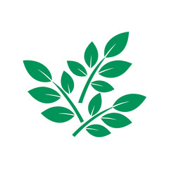 green leaves vector