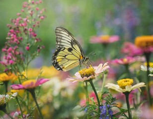 Obraz premium Zwischen Blumen