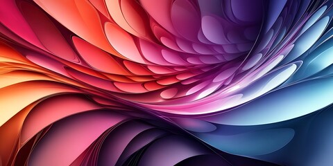 Abstract 3d Background. 3D illustration of wavy lines in the information code field. Data flow cyber concept. Coding and technology



