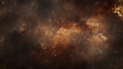 Obraz premium Vast Celestial Scene of Starry Night Sky with Nebula and Clouds