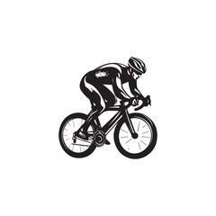 Obraz premium bicycle, bike, sport, cycling, silhouette, cyclist, vector, illustration, cycle, biker, ride, people, bmx, woman, sports, race, riding, person, black, biking, wheel, mountain, recreation,