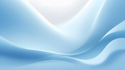 Fototapeta premium A bright and airy PowerPoint background dominated by a calming light blue hue.
