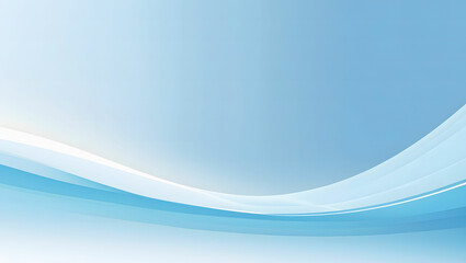 A bright and airy PowerPoint background dominated by a calming light blue hue.