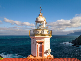 Faro de Punta Candieira en Cedeira A Coruña Galicia