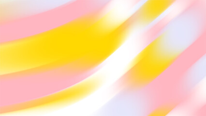 Abstract Colorful Background Featuring Gentle Yellow, Pink, and White Gradients