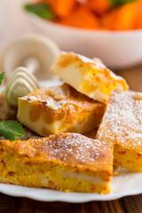 Healthy Cottage Cheese and Pumpkin Dessert