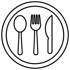 fork and knife