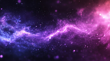 Naklejka premium Dark purple to blue gradient background with a minimalist and modern aesthetic, featuring a bright tone and blurred effect, offering an empty caption space for versatility and calm energy