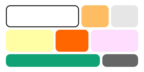 Modular shapes and bento grid	