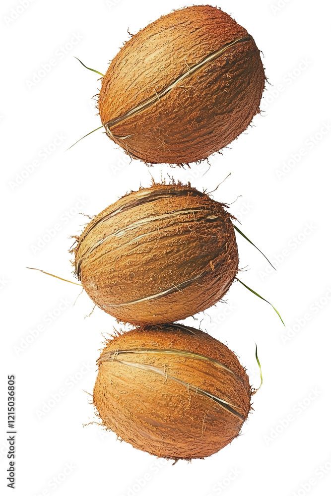 Poster three assorted nuts arranged on a black background showcasing their natural textures and colors isol