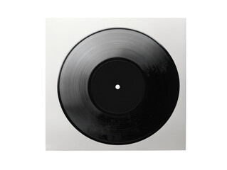 Obraz premium Isolated Black Vinyl Record