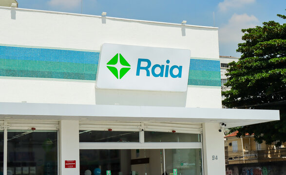Rio de Janeiro, RJ, Brazil, 01/22/2025 - Droga Raia store in Andarai neighborhood. Droga Raia is part of a drugstore chain founded in 1905, with about 3,000 stores in Brazil