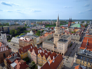 Opole - Ratusz, panorama miasta, rynek, Opolska Wenecja, Dworzec Kolejowy © ukasz