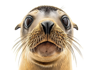 Isolated Seal Face Close Up