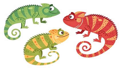 Obraz premium green iguana