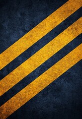 Fototapeta premium Minimalist Design with Contrasting Black and Yellow Stripes on Textured Background