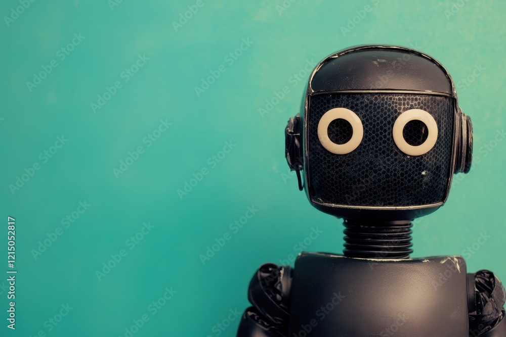 Poster chatbot conversation assistant. person using online customer service with chat bot to get support. a