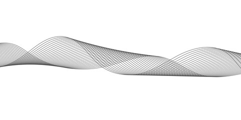 Abstract wave line for banner, wallpaper background with wave design.	
