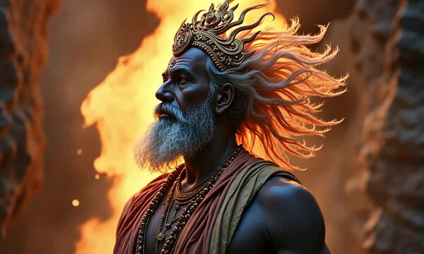 Hindu God Brahma