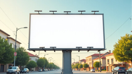 Fototapeta premium billboard in the city