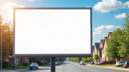 Obraz premium billboard in the city
