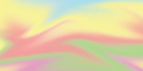 Abstract Watercolor Fantasy: Multicolored Paper Textured Grunge Design with Pastel Retro Card Effects