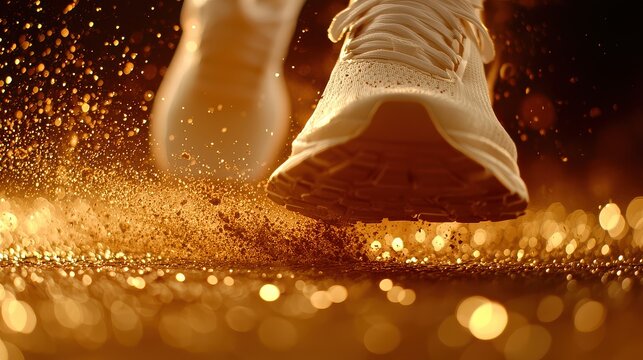 Running action outdoor environment sports event