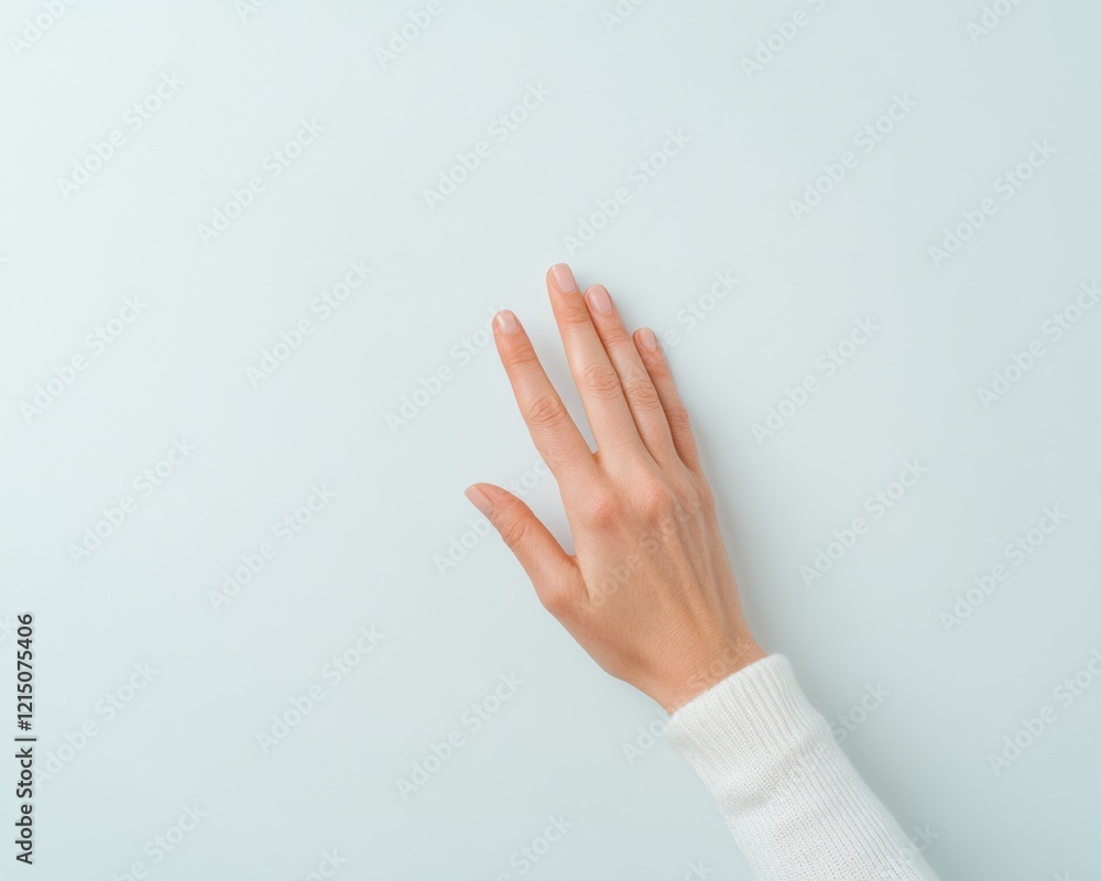 Aufkleber minimalist interactive touchscreen panel for home safety and maintenance sleek design on soft pastel