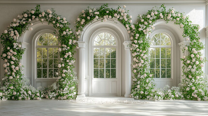 spacious ballet room, dance hall, dance floor, wedding room, photo studio, training room
