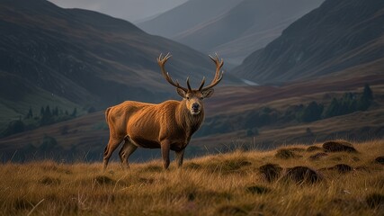 Fototapeta premium Monarch Of The Glen