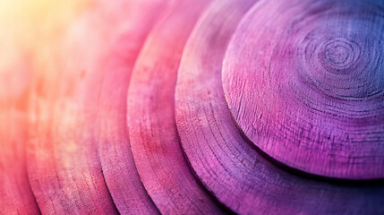 Pink and purple circles blending seamlessly in the shape of wood rings creating an abstract impression of natural textures with minimalistic bright tone modern blurred space perfect for captions

