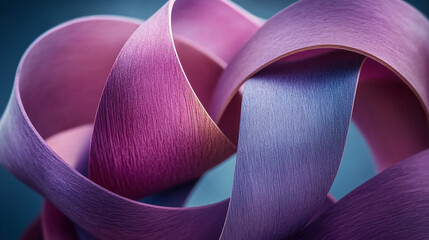 Pink and purple circles blending seamlessly in the shape of wood rings creating an abstract impression of natural textures with minimalistic bright tone modern blurred space perfect for captions

